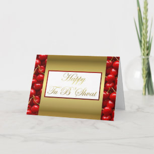 Happy Tu B'Shvat Tu bishvat Jewish holiday Jewish Card