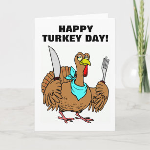 Happy Turkey Day! Holiday Card