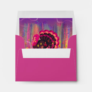 Happy Turkey Day Matching Envelopes