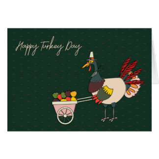 Happy Turkey Day Sobriety Anniversary Cards