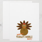 Happy Turkey Gobble Day Thanksgiving (Front/Back)