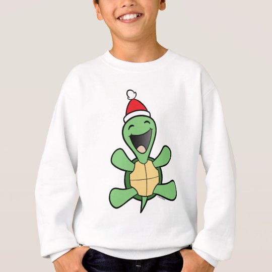 Happy Turtle Christmas Sweatshirt