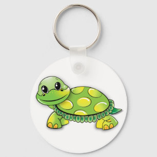 Happy turtle keychain