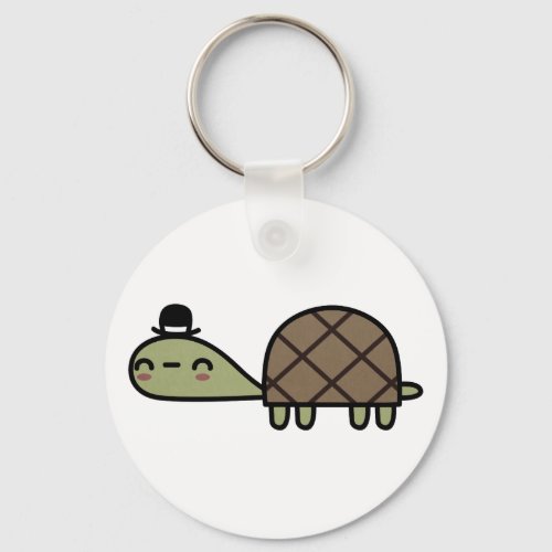 Happy Turtle Keychain