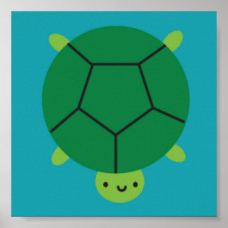 Happy Turtle Poster