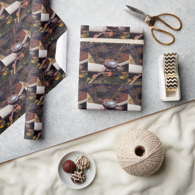 Happy Turtle Wrapping Paper (Crafts)