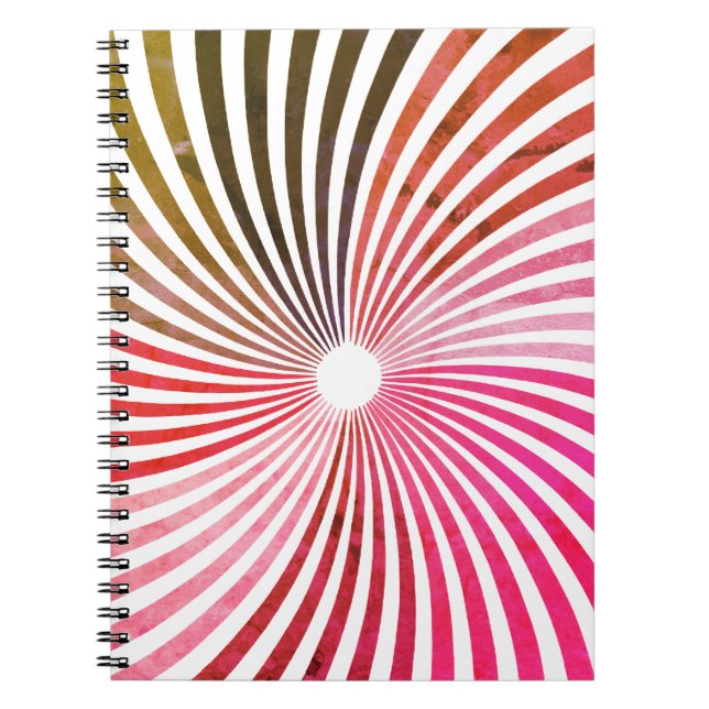 Happy Twirl  Notebook (Front)
