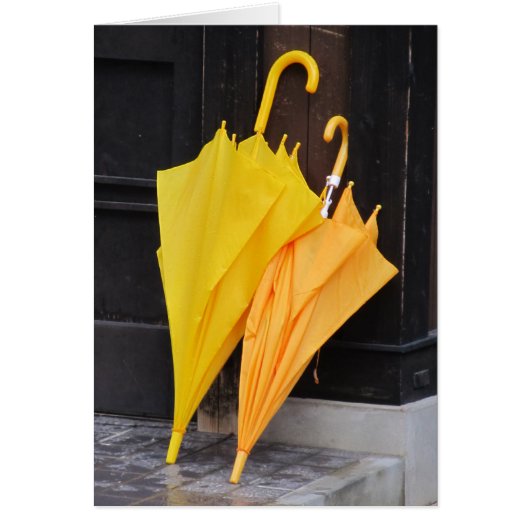 Happy Umbrellas - TBD series Cards (Front)