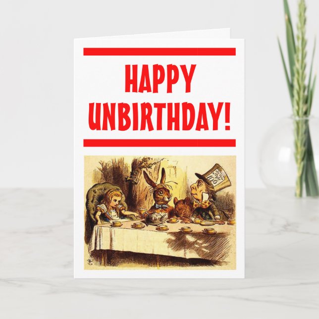 Happy Unbirthday Card (Front)