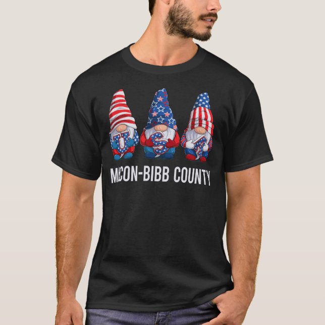 Happy USA Macon-Bibb County T-Shirt (Front)
