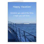 Happy Vacation! (Front)