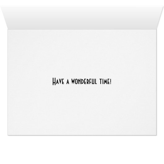 Happy Vacation! (Inside Horizontal (Bottom))