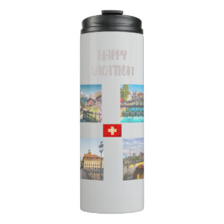HAPPY VACATION THERMAL TUMBLER