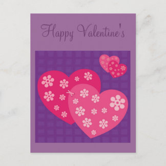 Happy Valenitne's Day Holiday Postcard