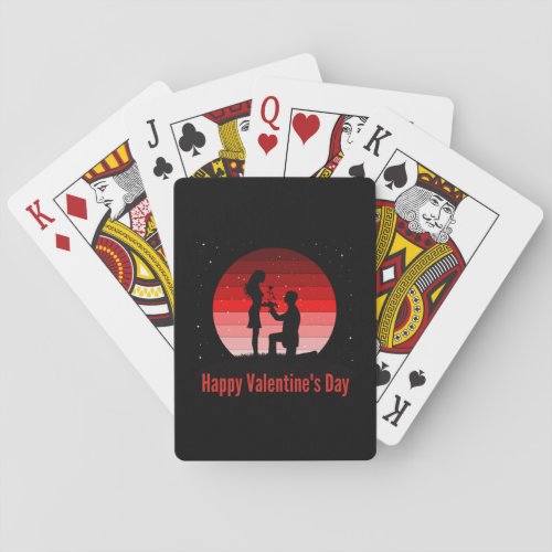 Happy Valentine39s Day  3 Playing Cards