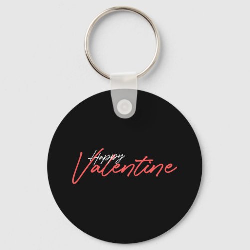 Happy valentine  7 keychain