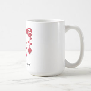 HAPPY VALENTINE DAY 2026 LOVE RED HEART COFFEE MUG