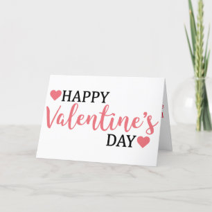 Happy Valentine day card