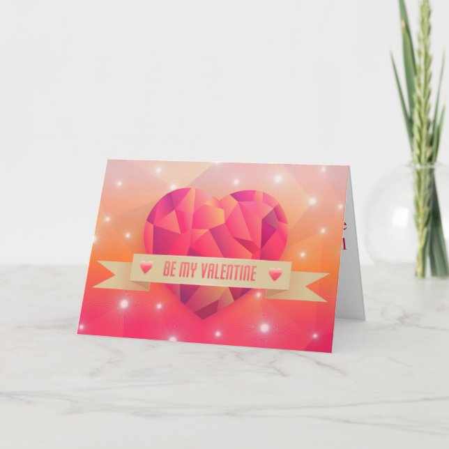 Happy Valentine day card (Front)