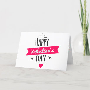 Happy Valentine day card