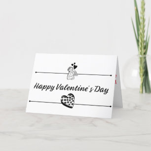 Happy Valentine day card