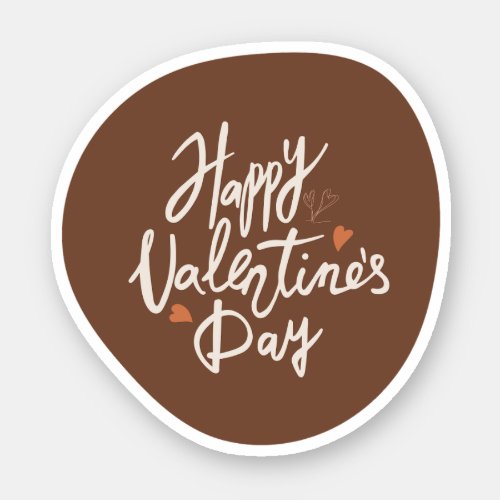 Happy valentine day  Love scrapbook   Sticker
