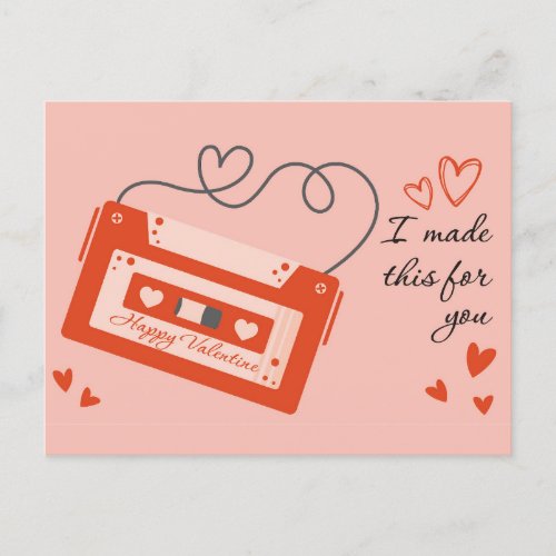 Happy Valentine Day Postcard