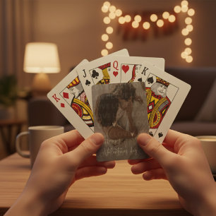 Happy Valentine Day Romantic Couple Romance Love  Poker Cards