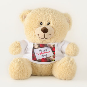 Happy valentine day teddy bear