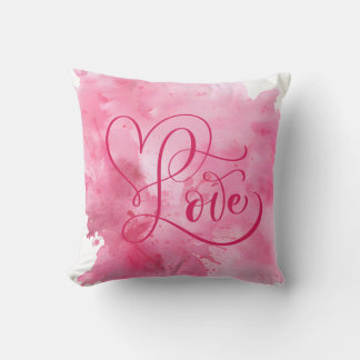 Happy Valentine Day Throw Pillow