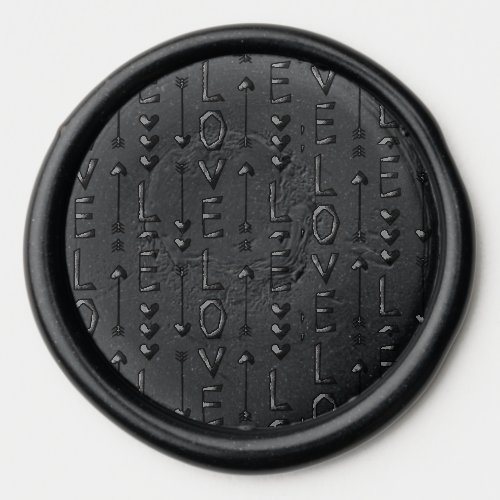 Happy Valentine Day Wax Seal Sticker