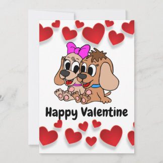 Happy Valentine Holiday Card