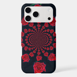 Happy Valentine Infinite Red Rose  iPhone 17 Pro Max Case