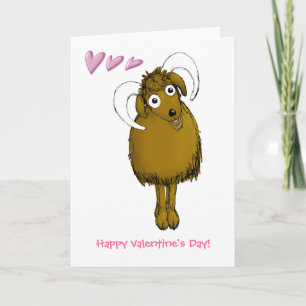 Happy Valentine Old Goat Holiday Card