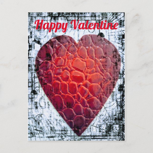 Happy Valentine Postcard (Front)