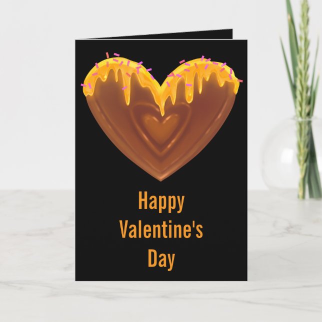 Happy Valentine’s Day Card Cute Sweet Heart Honey (Front)