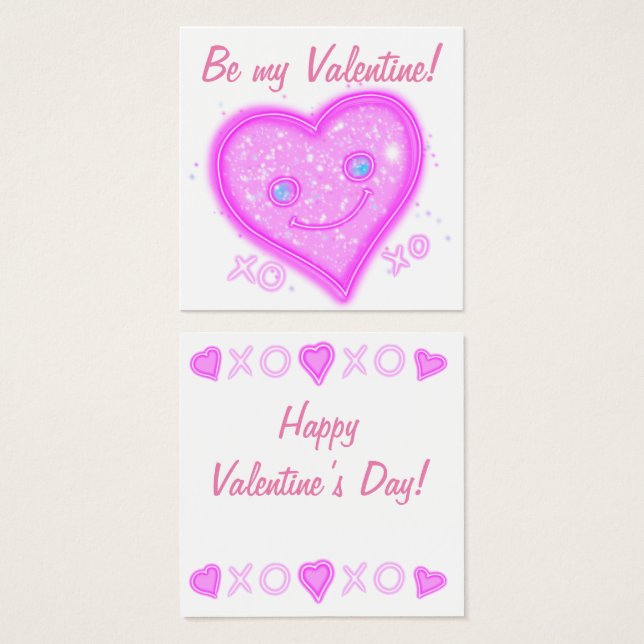 Happy Valentine’s Day Cards (Front & Back)
