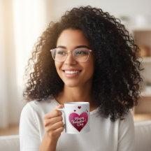 Happy Valentine’s Day Heart Mug