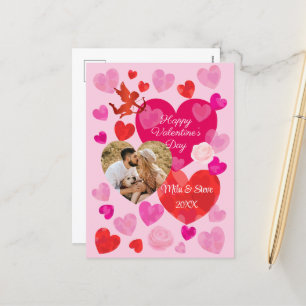 Happy Valentine’s Day Holiday Postcard