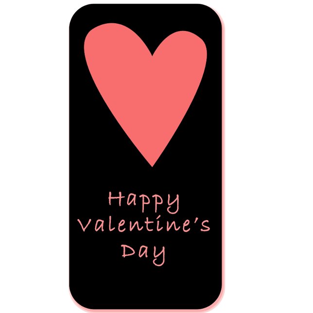 Happy Valentine’s Day Mug | Pink Heart Design (Creator Uploaded)