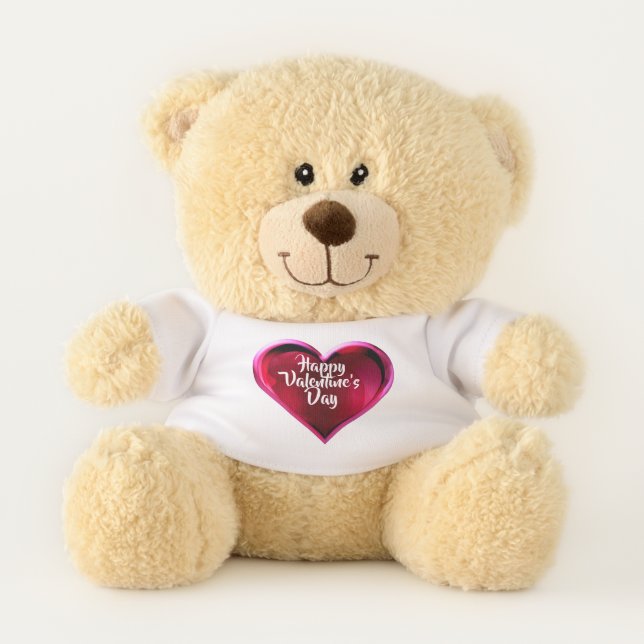 Happy Valentine’s Day Teddy Bear (Front)