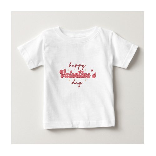  Happy Valentines Day White T_ShirtT_Shirt Baby T_Shirt