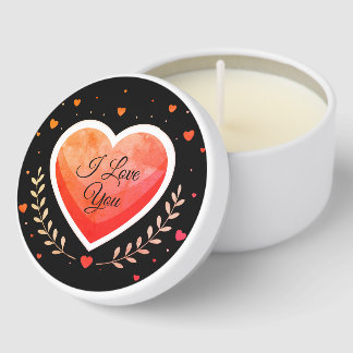 Happy valentines candles mini candle favors