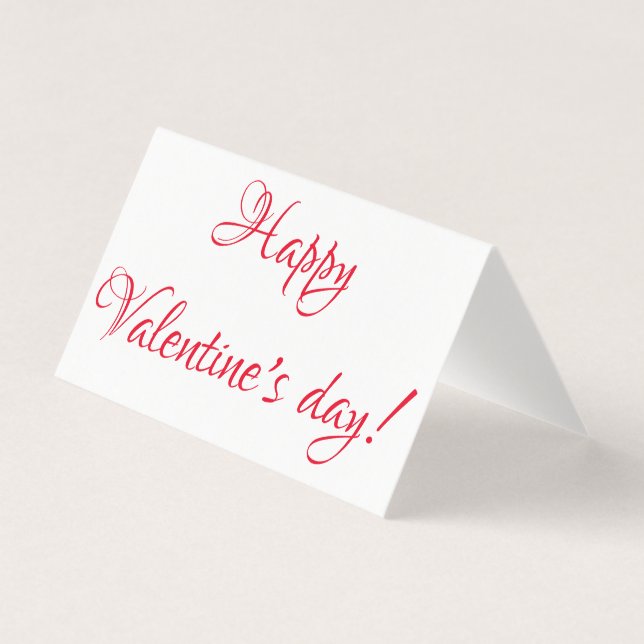 Happy Valentine's day! (Front)