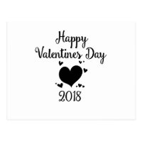 Happy Valentines Day 2018 Gift Kids Men Women Postcard
