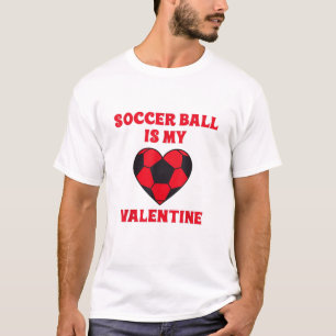 Happy Valentine's Day 2022 Soccer Heart T-Shirt
