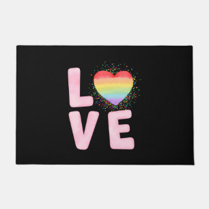 Happy Valentine's Day 2023 Idea For Her   Doormat