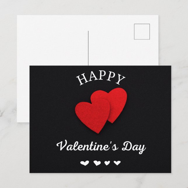 Happy Valentine's Day 2023 Idea gifts Holiday Postcard (Front/Back)