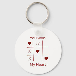 Happy Valentine's Day 2023 Ideas -You Won My Heart Keychain
