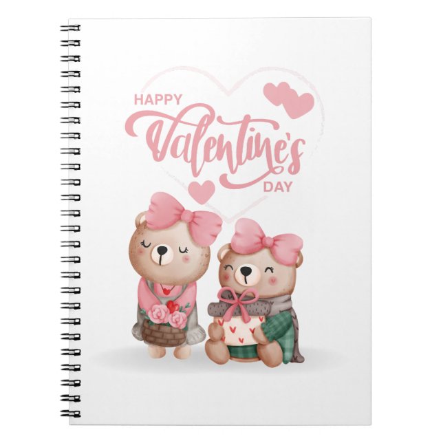 Happy Valentine's Day 2023 -Love Images Funny    Notebook (Front)